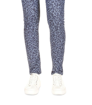 Calça Jeans Skinny Reta Selma Cintura Alta Feminina Michael Kors Azul Tamanho 10 Petite