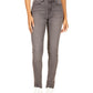 Calça Jeans Skinny Reta Selma Cintura Alta Feminina Michael Kors Cinza Tamanho 14 Petite