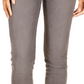 Calça Jeans Skinny Reta Selma Cintura Alta Feminina Michael Kors Cinza Tamanho 14 Petite