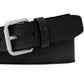 Cinto casual masculino Michael Kors com logotipo MK, preto, tamanho 30