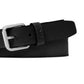 Cinto casual masculino Michael Kors com logotipo MK, preto, tamanho 40
