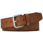 Cinto casual masculino Michael Kors com logotipo MK marrom, tamanho 36
