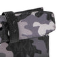 Cinto masculino Michael Kors com logotipo camuflado em três tons, preto, tamanho 32