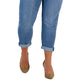 Calça jeans skinny feminina Michael Kors de cintura alta, azul, tamanho 20W