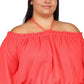 Blusa Michael Kors Feminina Manga Longa Smocked Rosa Tamanho 3X