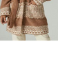 Lucky Brand Casaco Feminino Fair Isle Marrom Tamanho GG