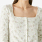 Cardigan feminino Lucky Brand Pointelle, branco, tamanho X-G