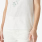 Camiseta feminina Lucky Brand Dream Floral Graphic, branca, tamanho pequeno