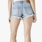 Shorts jeans feminino Lucky Brand rasgado e cortado, azul, tamanho 30