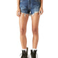 Shorts femininos Lucky Brand Legend de cintura alta, tamanho 29, azul