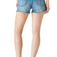 Shorts jeans feminino de cintura alta Lucky Brand, azul, tamanho 31