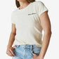 Camiseta feminina listrada de algodão para bebê Lucky Brand, rosa, tamanho extragrande