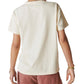 Camiseta feminina Hendrix Axis Cover da Lucky Brand, bege