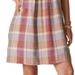 Vestido babydoll feminino sem mangas com recorte Lucky Brand, rosa, tamanho XX-G