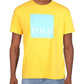 Camiseta Polo Ralph Lauren Masculina de Algodão com Estampa Clássica e Tamanho Médio, Amarela