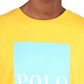 Camiseta Polo Ralph Lauren Masculina de Algodão com Estampa Clássica e Tamanho Médio, Amarela