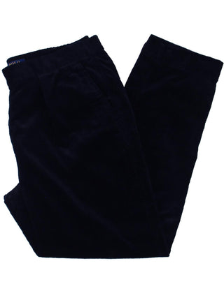 Calça Ralph Lauren Masculina Veludo Cotelê com Cordão Azul Tamanho 32X32