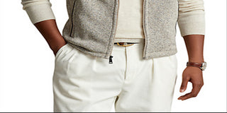 Colete de lã masculino Polo Ralph Lauren cinza tamanho XX-G