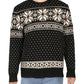 Ralph Lauren Masculino Suéter Fair Isle Gola Redonda Preto Tamanho XX-G