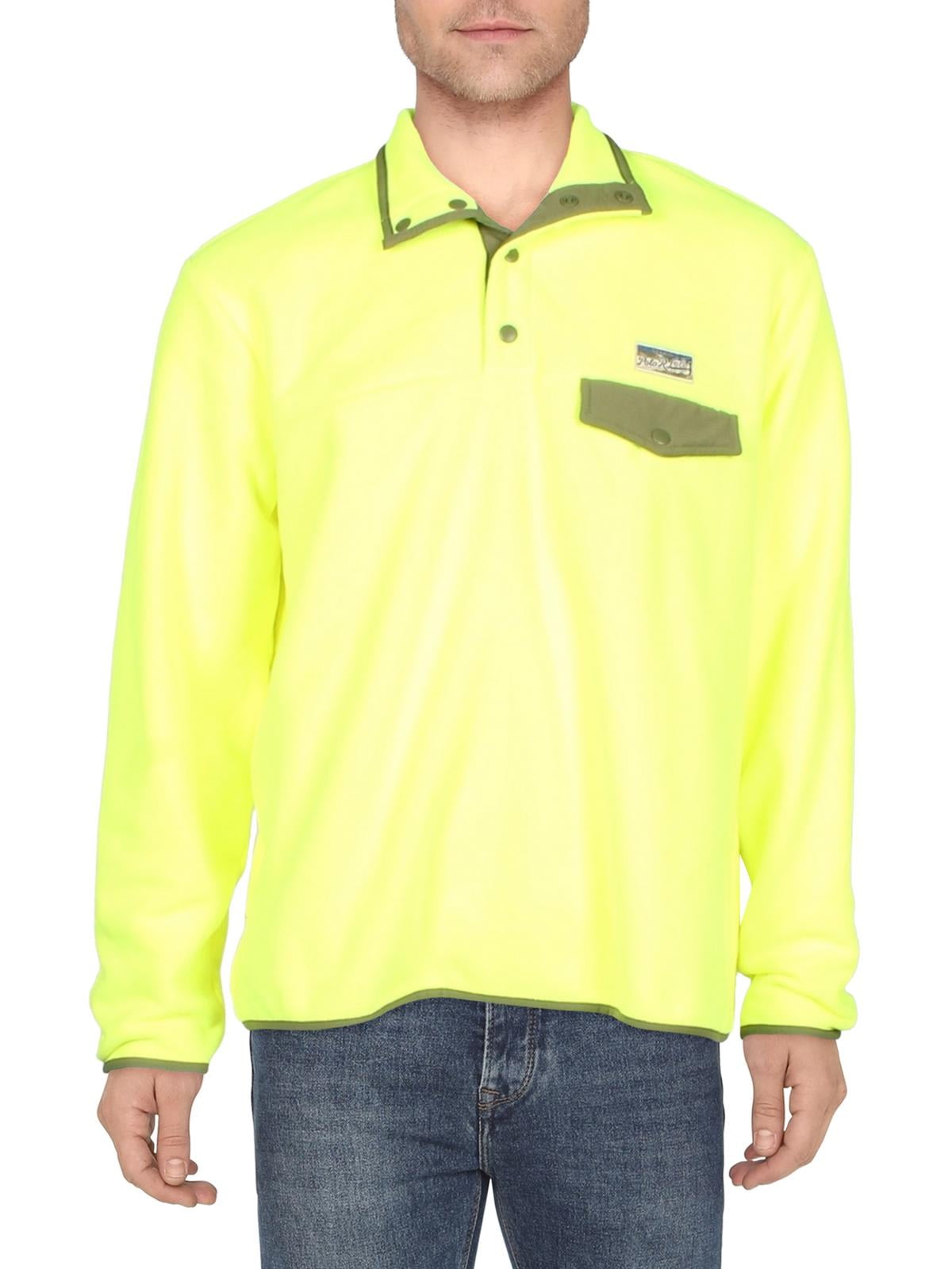 Polo Ralph Lauren Moletom Masculino Fleece Amarelo Tamanho X-G