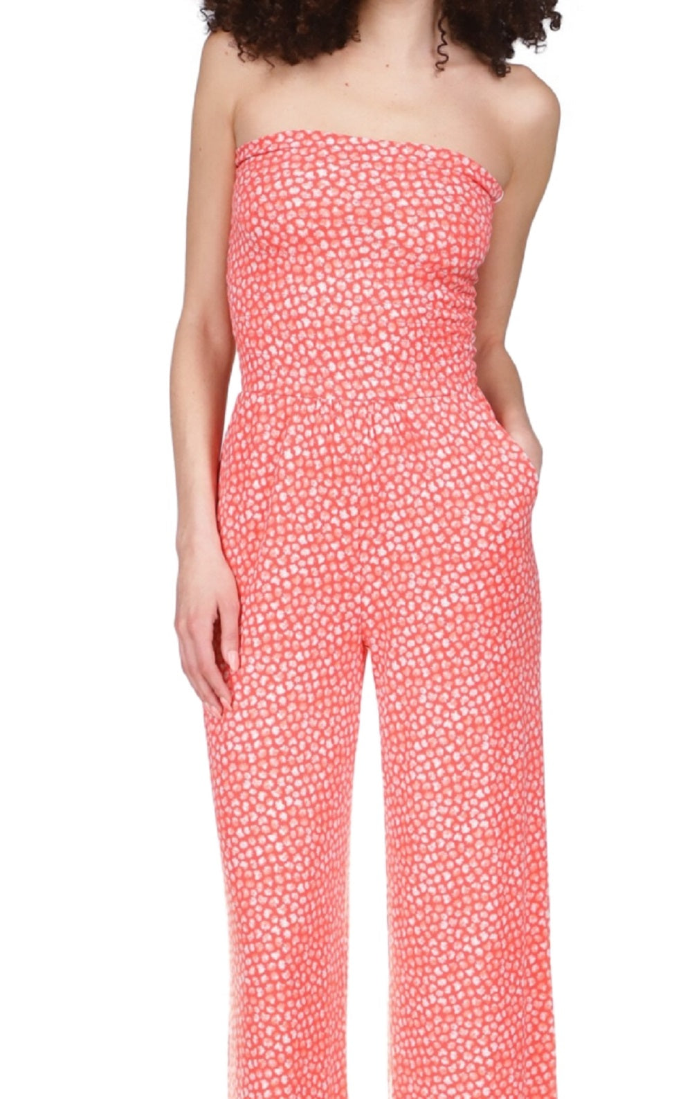 Macacão sem alças Michael Kors feminino vermelho tamanho XX-G