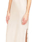 Vestido camiseta canelado feminino Michael Kors, branco, tamanho pequeno, extrapequeno