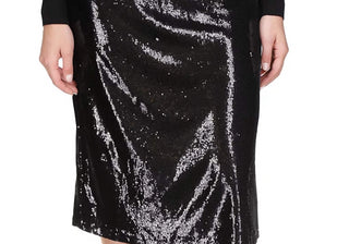 Saia midi com lantejoulas Michael Michael Kors