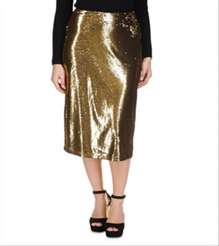 Saia midi com lantejoulas Michael Michael Kors