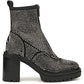 Botas femininas Michael Kors Cyrus Zip pretas tamanho 6