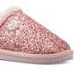 Chinelo feminino Michael Kors Janis Slip On Mule Roxo Tamanho 6