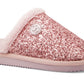 Pantufa feminina Michael Kors Janis Slip On Mule Rosa Tamanho 9