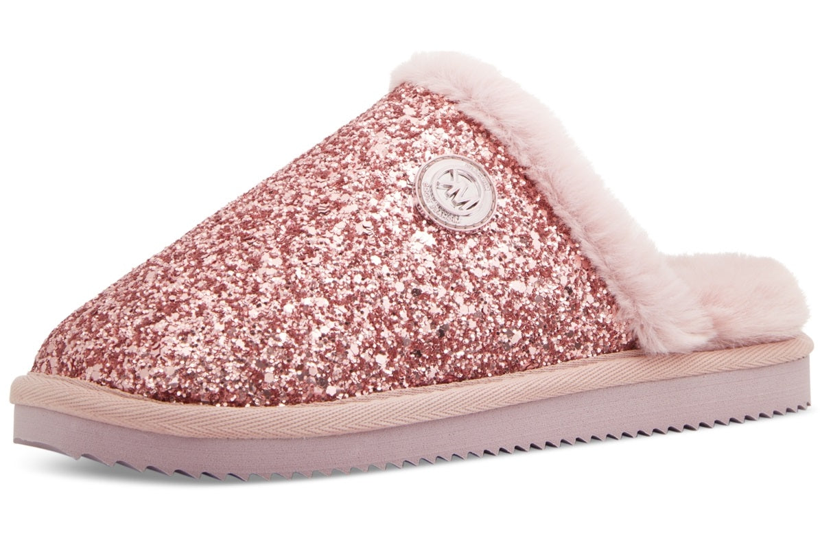 Pantufa feminina Michael Kors Janis Slip On Mule Rosa Tamanho 9
