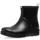 Bota de chuva feminina Michael Kors Mac Rain, preta, tamanho 11