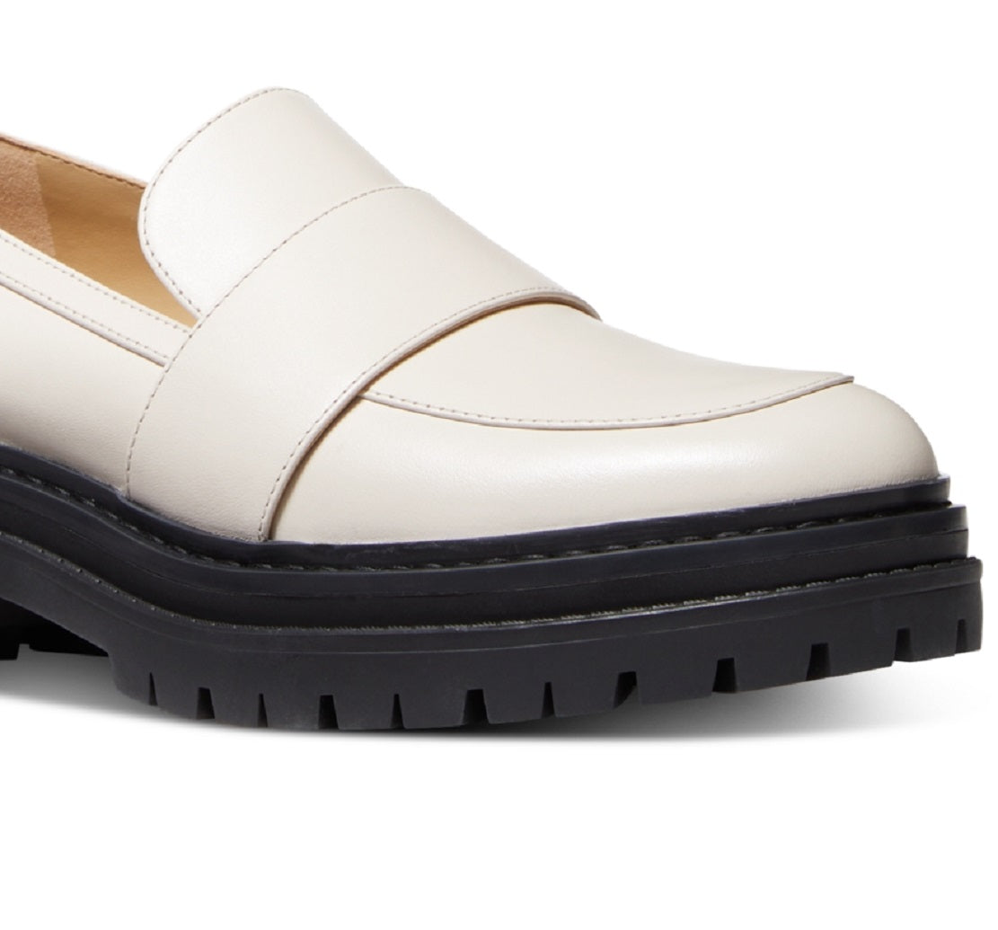 Sapatilhas femininas Michael Kors Parker Lug Loafer marrom tamanho 7