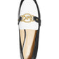 Sapatilhas femininas Michael Kors Rory Loafer pretas tamanho 7