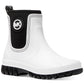 Botas de chuva femininas Michael Kors Tucker Pull On, pretas, tamanho 8