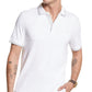 Camisa polo masculina Michael Kors Greenwich, branca, tamanho pequeno