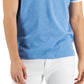 Camisa polo masculina Michael Kors Greenwich azul tamanho grande