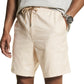 Shorts elásticos masculinos Michael Kors marrom tamanho extragrande