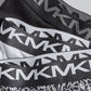 Cuecas boxer masculinas Michael Kors Performance de algodão, pretas, tamanho GG, pacote com 3