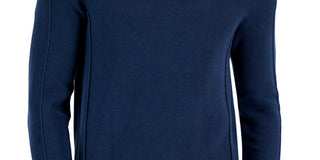 Suéter masculino Michael Kors com gola redonda tingido azul, tamanho extragrande