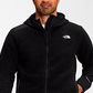 Jaqueta com capuz Alpine Polartec® 200 Full Zip The North Face Masculina, preta, tamanho médio