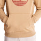 Moletom com capuz Timberland Core Regular Fit Logo Masculino Marrom Tamanho P