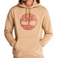 Moletom com capuz Timberland Core Regular Fit Logo Masculino Marrom Tamanho P