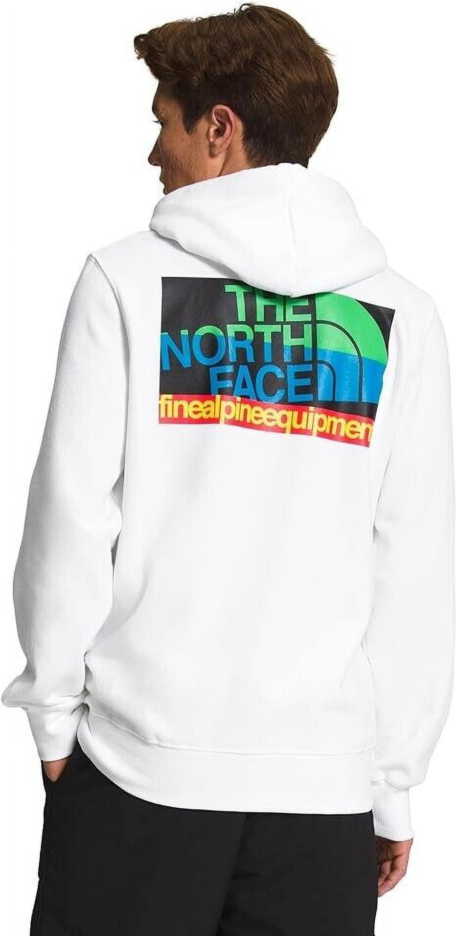 Moletom com capuz The North Face Graphic Injection masculino, branco, tamanho X-G
