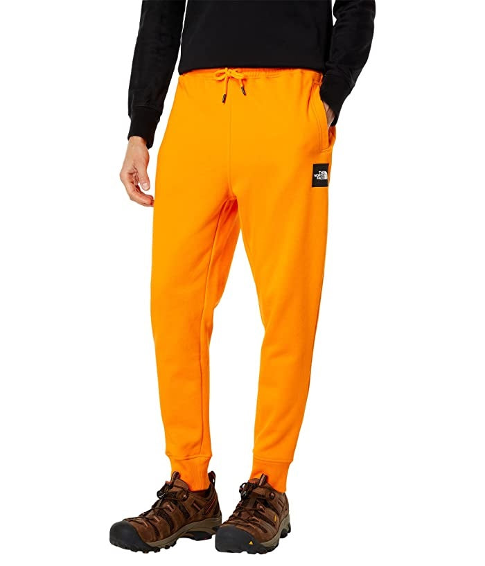 Calça de moletom masculina The North Face Box NSE laranja