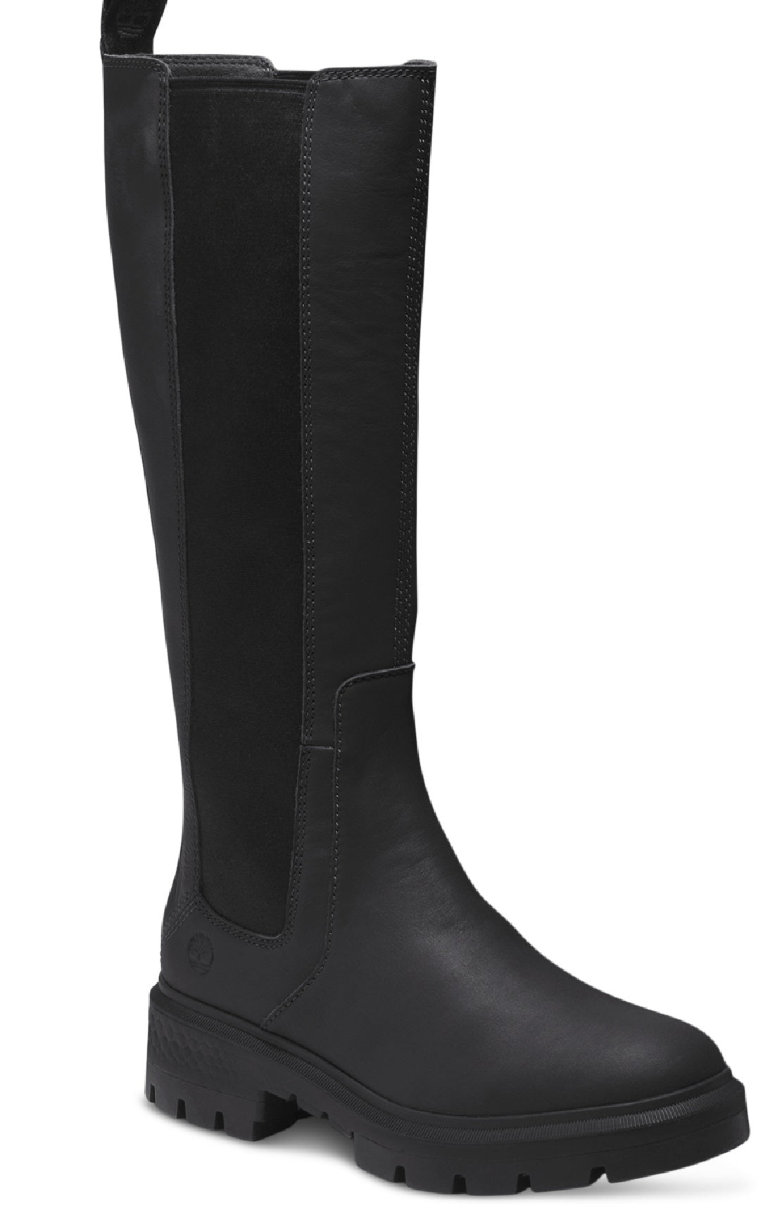 Botas de montaria Timberland Cortina Valley femininas, pretas, tamanho 7,5 M