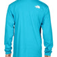 Camiseta gráfica de gola redonda de algodão masculina The North Face, azul, tamanho XX-G