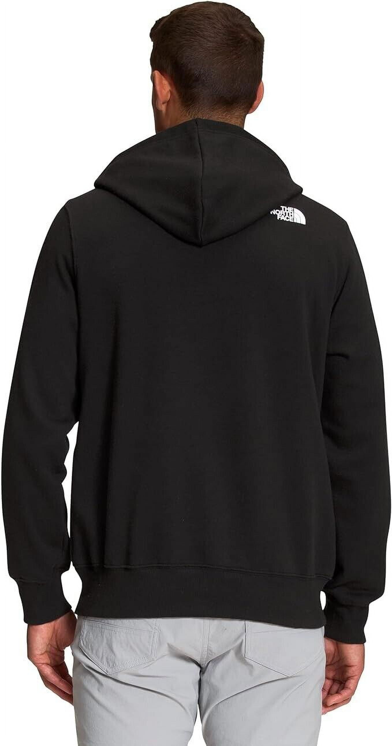 Moletom com capuz masculino The North Face com logotipo de urso, preto, tamanho XX-G