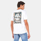 Camiseta Timberland Masculina Back Stack Logo Camuflada Branca Tamanho X-G